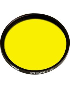 Tiffen Series 9 Deep Yellow #15 Glass Filter for Black & White Film