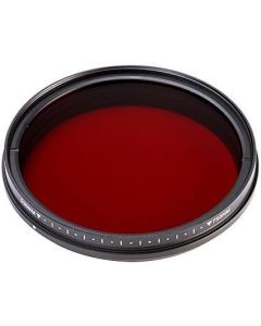 Runshuangyu 77MM Optical Glass Circular Infrared X-Ray Adjustable IR Pass Filter, Variable from 530nm to 750nm 590nm 680nm 720nm for DSLR Camera Photography
