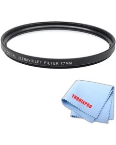 77mm Pro Series Multi-Coated High Resolution Digital Ultraviolet Filter for Canon EF 17-40mm f/4L USM Lens, Canon EF 24-105mm f/4L is USM Autofocus Lens, Canon EF 24-70mm f/4L is USM Lens
