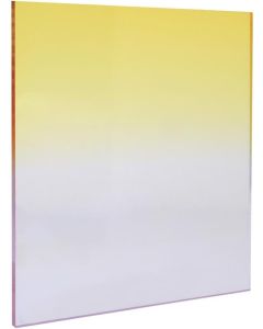 Polaroid Yellow Graduated Color Square Filter Compatible with Polaroid & Cokin P Series Square Filter Holders
