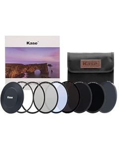 Kase Wolverine 112mm Mega 6 Filter Stack Cap Kit Magnetic Shockproof Tempered Optical Glass Includes Neutral Night CPL ND8 ND64 ND1000 UV Lens Cap Set & Case Ideal for Nikon NIKKOR Z 14-24mm f/2.8 S