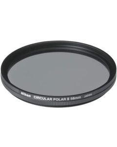 Nikon 58mm Circular Polarizer II Thin Ring Multi-Coated Filter