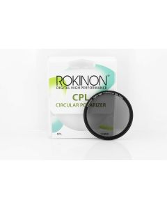Rokinon 72MM Multi-Coated Circular Polarizer Filter (CPL) CPL72,Black